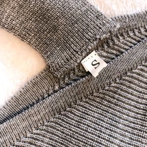 Sweaters - V-neck Wrap Front Cropped Sweater Sweaters - V-neck Wrap Front Cropped Sweater